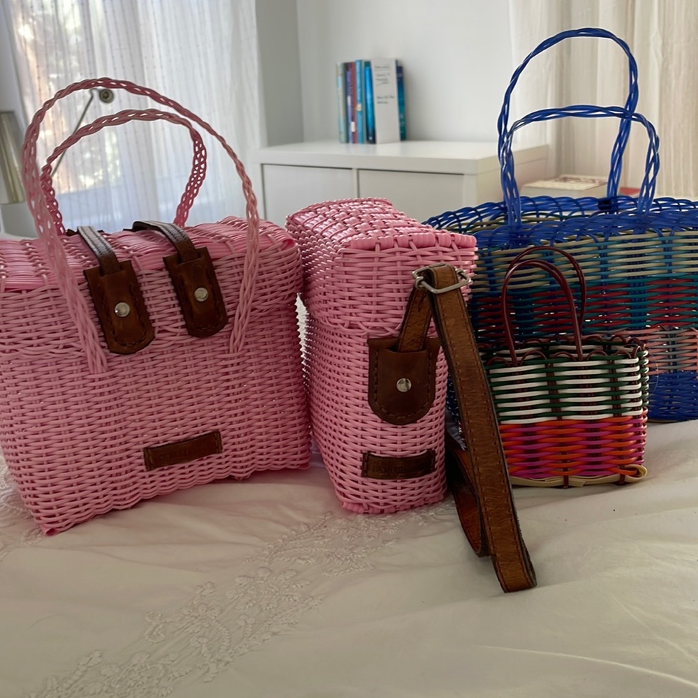 Cute set of picnic bags